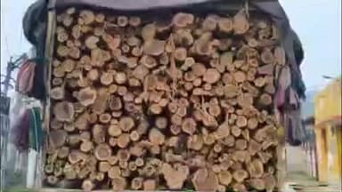 दीगोद: सुल्तानपुर थाना क्षेत्र के किशोरपुरा गांव में ग्रामवासियों ने अवैध लकड़ी से भरे ट्रक को पकड़ा, पुलिस को दी सूचना