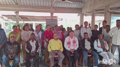 মৰাণ: খোৱাঙৰ ৰাংচালী ১২৫ নং বুথত ৰাইজৰ সৈতে মন কী বাত অনুষ্ঠানত অংশ ল'লে জিলা উন্নয়ন প্ৰাধিকৰনৰ অধ্যক্ষ অসীম হাজৰিকাই