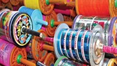 પ્રાંતિજ: પ્રાંતિજના ભુપેન્દ્ર પેટ્રોલ પંપ આગળથી ચાઈનીઝ દોરી સાથે યુવાન ઝડપાયો