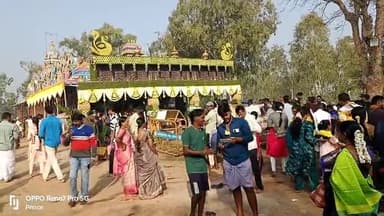ಚಾಮರಾಜನಗರ: ಕಸ್ತೂರು ದೊಡ್ಡಮ್ಜತಾಯಿ ಬಂಡಿ ಜಾತ್ರೆ ವಿಜೃಂಭಣೆಯಿಂದ ಜರುಗಿತು