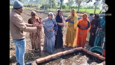 पाली: ग्राम अंडेला में बलिनी संस्था ने पशुओं में दुग्ध उत्पादन क्षमता बढ़ाने के लिए अजोला की खेती की जानकारी दी