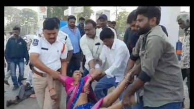 రామగుండం: విధుల్లో మానవత్వం చూపిన పోలీస్., ప్రమాద బాధిత మహిళను ఆసుపత్రికి చేర్చిన ట్రాఫిక్ సీఐ రాజేశ్వరరావు