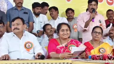 కురబల ఆత్మీయ సమావేశంలో పాల్గొన్న మంత్రి సవిత, ఎంపీ బి కే పార్థసారథి