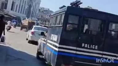 आष्टा: आष्टा में खुले बाजार, रविवार को दिखी चहल-पहल, चौराहों पर पुलिस तैनात, कड़ी निगरानी जारी