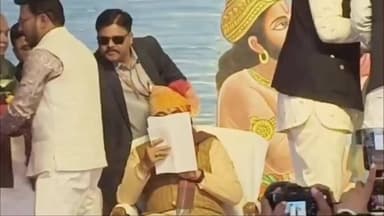 सांवेर: सांवेर के क्षिप्रा में मुख्यमंत्री सामूहिक विवाह सम्मेलन में हुए शामिल