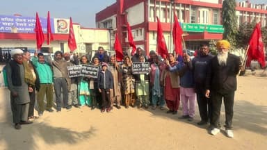 ਨਵਾਂਸ਼ਹਿਰ: ਕੇਂਦਰ ਸਰਕਾਰ ਦੀਆਂ ਲੋਕ ਵਿਰੋਧੀ ਨੀਤੀਆਂ ਖਿਲਾਫ ਜੇਪੀਐਮਓ ਦੀ ਜਲੰਧਰ ਕਨਵੈਂਸ਼ਨ ਵਿੱਚ ਕੀਤੀ ਗਈ ਸ਼ਮੂਲੀਅਤ