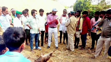 ಮಾನ್ವಿ: ಚಾಹಪುಡಿ ಕ್ಯಾಂಪಿನಲ್ಲಿ ಕರುವಿನ ಮೇಲೆ ಚಿರತೆ ದಾಳಿ ಶಂಕೆ : ಭಯಭೀತರಾದ ಗ್ರಾಮಸ್ಥರು