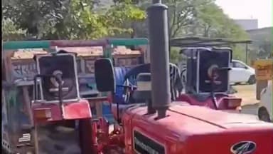 टांटोटी: बांदनवाड़ा में भिनाय थाना पुलिस ने अवैध बजरी से भरी बिना नंबर की ट्रैक्टर ट्रॉली को डिटेन कर किया ज़ब्त