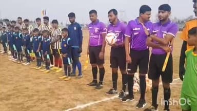 पाकुड़: गोकुलपुर में चांद भैरो क्लब का तीन दिवसीय फुटबॉल टूर्नामेंट शुरू