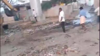 రాయదుర్గం: ఓభుళాపురం లో మురుగునీరు, దుర్గంధం సమస్యకు ఎట్టకేలకు పరిష్కారం