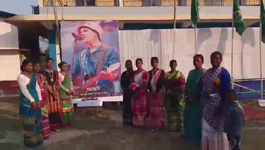 তেজপুৰ: সদৌ চাওঁতাল ছাত্ৰ সন্থাৰ উদ্যোগত ঠেলামৰাত প্ৰয়াত জুবিন গাৰ্গক শ্ৰদ্ধাঞ্জলি