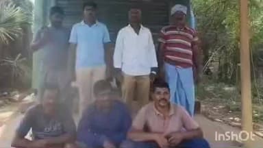 తమిళనాడు జాలర్లను అదుపులోకి తీసుకున్న మెరైన్ పోలీసులు