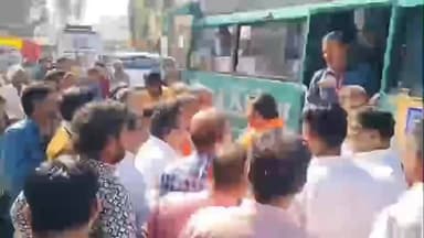 पाटी: सांसद गजेंद्र सिंह पटेल की नर्मदा परिक्रमा यात्रा नगर पहुंची, नगरवासियों ने किया स्वागत