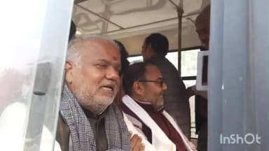 औरंगाबाद: परिवहन मंत्री ने प्रशिक्षण प्राप्त महिला चालकों के प्रशिक्षण को देखने बस में बैठकर किया भ्रमण