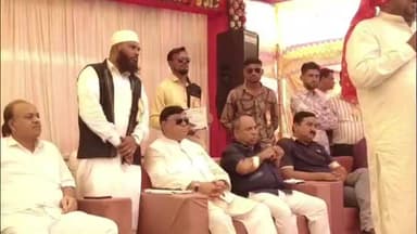તારાપુર: મોરજ ખાતે મુસ્લિમ સમાજનો સમૂહ લગ્ન યોજાયો, 16 નવયુગલો લગ્નગ્રંથીએ જોડાયા.