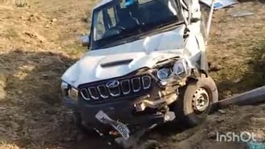 श्योपुर: ढेंगदा चौराहे पर तेज रफ्तार स्कॉर्पियो ने चाय गुमटी में टक्कर मारी, युवक घायल, अस्पताल में भर्ती, कोतवाली में केस दर्ज