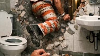 खंडवा नगर: खंडवा: सूरत पुलिस को चकमा देकर टॉयलेट के रोशनदान से भागा आरोपी, पुलिसकर्मी चलाते रहे मोबाइल