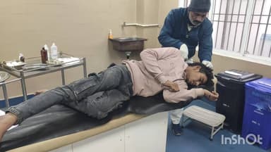 मधेपुरा: रोड एक्सीडेंट में बाइक सवार बाबुल कुमार कर्पूरी चौक पर हुए जख्मी, अस्पताल में भर्ती