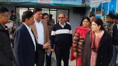 नबीनगर: खैरा एनटीपीसी के सीएसआर से औरंगाबाद में विकास की रफ्तार तेज, डीएम ने कार्यों का किया निरीक्षण