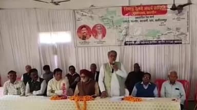 खरगौन: निमाड़ रेल लाइन का बजट मार्च में शामिल हो, संघर्ष समिति ने जन जागरण तेज किया