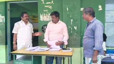 வேப்பந்தட்டை: வேப்பந்தட்டை ஒன்றிய பகுதிகளில் வாக்காளர் பெயர் சேர்த்தல், நீக்கல், சிறப்பு முகாம், திமுக மாவட்ட செயலாளர் ஆய்வு