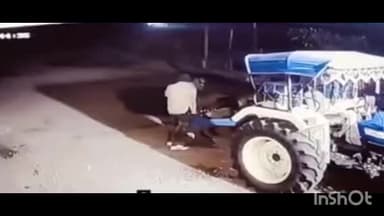 आलोट: ग्राम अरवलिया सोलंकी में ट्रैक्टर चोरी कर भाग रहे आरोपियों को ग्रामीणों ने पकड़ा