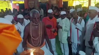 బిచ్కుంద: మల్కాపూర్ ఆంజనేయస్వామి ఆలయంలో అఖండ హరినామ సప్తాహ ముగింపు, ప్రత్యేక పూజలు నిర్వహించి, భక్తులకు అన్న ప్రసాద వితరణ