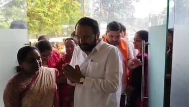 વડોદરા ઉત્તર: નારાયણ સેવા કાર્યાલય ખાતે હેમાંગ જોશી નુ અભિવાદન કરવામાં આવ્યુ