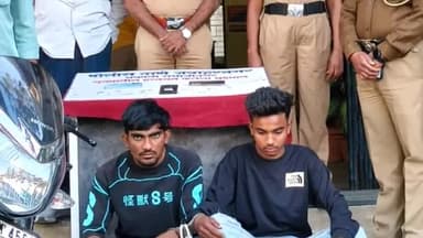 सूतगिरणी चौकातून मोबाईल चोरी करणाऱ्या दोन आरोपींना जवाहर नगर पोलिसांनी केली अटक