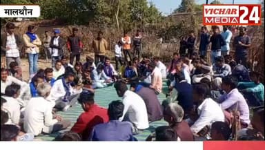 दिनभर चला प्रदर्शन फिर अनुयायियों ने लगाया चक्काजाम #khurai #khurainews #Malthon #police #drbhimraoambedkar #pratima #ja...