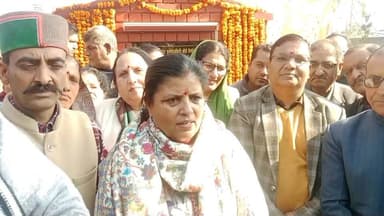 कमलेश ठाकुर बोली पूर्व मुख्यमंत्री जय राम ठाकुर का देहरा में स्वागत है ..#dehra #highlightseveryone