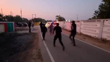 #निवाड़ी — कलेक्टर की गाड़ी घेरने की कोशिश, ग्रामीणों का आरोप: भू-माफिया कर रहे ज़मीन पर कब्ज़ा
निवाड़ी जिले के गुदरई गा...