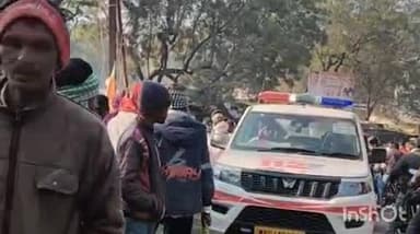 गंधवानी: बाग में अनाधिकृत बकरा मंडी से भारी जाम, विजय स्तंभ चौराहे पर पुलिस वाहन भी फंसा, पंचायत ने कार्रवाई का दिया आश्वासन