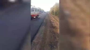 ભુજ: પાલારા જેલ નજીક અકસ્માત, ત્રણ ઈજાગ્રસ્ત