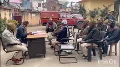 कुर्था: कुर्था थाने में थाना अध्यक्ष ने चौकीदारों के साथ की बैठक