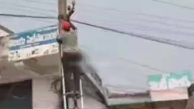 దర్శి: దర్శి లో వాహనాలకు ఇబ్బందులు లేకుండా విద్యుత్ వైర్లను తొలగించిన విద్యుత్ శాఖ అధికారులు