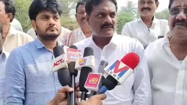 గత ప్రభుత్వ నిర్లక్ష్యం వలనే కపిలేశ్వరపురం కొండయ్య కాలువ గేట్లు దెబ్బతిన్నాయని కూటమి నేతల ఆరోపణ