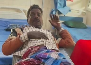 ಕೊಳ್ಳೇಗಾಲ: ನರೀಪುರ ಕ್ರಾಸ್ ಬಳಿ ಪಾದಚಾರಿಗೆ ಬೈಕ್ ಡಿಕ್ಕಿ: ಪಾದಚಾರಿ ಸೇರಿ ಇಬ್ಬರಿಗೆ ಪೆಟ್ಟು