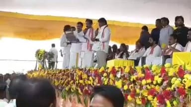 రంపచోడవరం వాడపల్లి వెంకటేశ్వర స్వామి ఆలయ మెంబర్ గా శ్రీనివాస్ యాదవ్ ప్రమాణ స్వీకారం