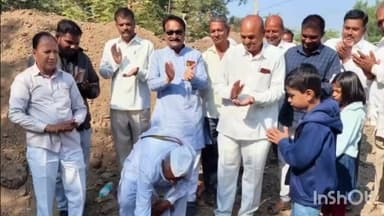 कोपरगाव: धामोरी येथे आ.काळे यांच्या प्रयत्नातून २५ लक्ष रुपये बांधण्यात येणाऱ्या तलाठी कार्यालयाचे भूमिपूजन