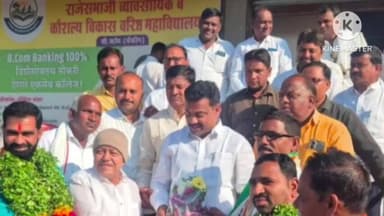 बसमत: भाजपाचे जिल्हा सचिव हिम्मत राठोड यांनी केला राष्ट्रवादी काँग्रेस पार्टीत प्रवेश