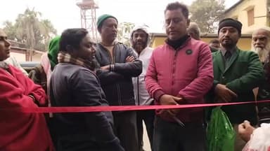 ধুবুৰী ভাগ: ধুবুৰী ৭ নং ৱাৰ্ডত নতুন ৰাস্তাৰ নিৰ্মাণৰ আধাৰশিলা স্থাপন কৰে AIUDF দলে