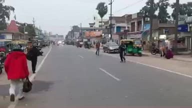 सरमेरा: सरमेरा में तापमान गिरने और घने कोहरे के कारण लोग घरों में दुबके