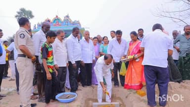 బుర్లవారిపాలెంలో అనేక అభివృద్ధి కార్యక్రమాలకు శ్రీకారం చుట్టిన ఎమ్మెల్యే కొండయ్య,గ్రామాల అభివృద్ధే ధ్యేయమని వెల్లడి