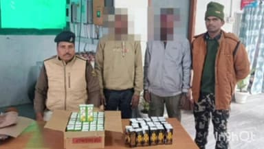 चांद: पुलिस ने थाना क्षेत्र से बाइक पर 9 लीटर शराब लेकर जा रहे 2 आरोपियों को गिरफ्तार कर न्यायिक हिरासत में भेजा