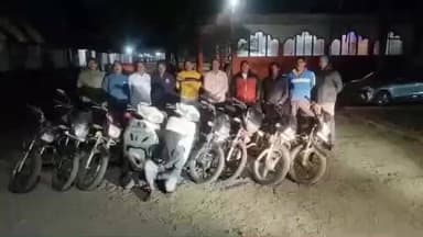 यवतमाळ: पोस्टल ग्राउंड परिसरातून आरोपीसह नऊ दुचाक्या जप्त,स्थानिक गुन्हे शाखा पथकाची कारवाई