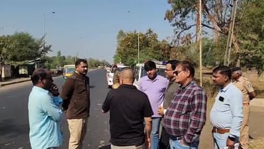 દાહોદ: દાહોદ થી ચિત્રોગઢને જોડાતા નેશનલ હાઇવેનુ હાથ ધરાયું સર્વે