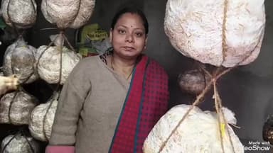 सूर्यपुरा: सूर्यपुरा में मशरूम उत्पादन कर चर्चा में बनी प्रियदर्शनी