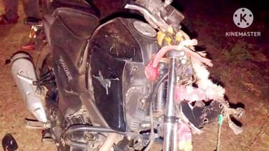 शाहनगर: कटनी रोड पर दर्दनाक हादसा: गौवंश से टकराया बाइक सवार, थाना प्रभारी ने निजी वाहन से पहुंचाया अस्पताल