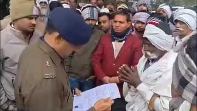 मुरैना नगर: यादव कॉलोनी हिंसा के विरोध में राठौर समाज का शक्ति प्रदर्शन, SP ऑफिस पहुंचकर ASP को सौंपा ज्ञापन